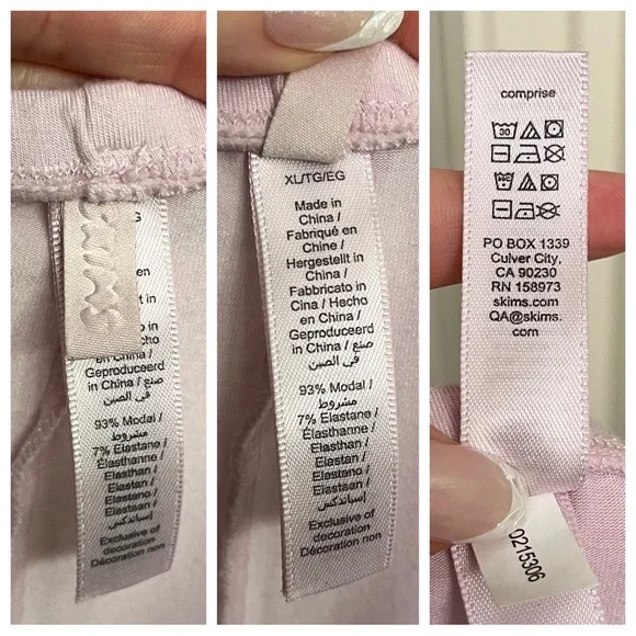 Skims Valentine’s Day Lipstick Sleep Shorts XL - Picture 11 of 12